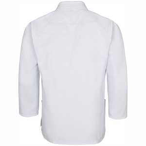 Jiu jitsu kimonokimono de jiu jitsu OEM 100% algodón artes marciales Taekwondo uniforme logotipo personalizado estilo corto para Karate y entrenamiento - Product Image 3