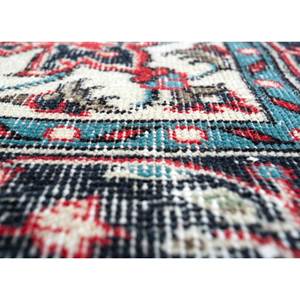 Tapis en laine noués à la main de grande taille, style vintage, motif médaillon rouge et orange, pour salon ou couloir - Pae-2324 - Product Image 3