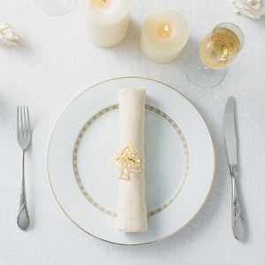 Wholesale <b>Christmas</b> <b>Tree</b> Metal Gold Napkin Ring For <b>Christmas</b> <b>Table</b> Decor in Custom Design - Product Image 4