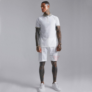 Conjunto corto cortavientos personalizado de verano y Sudadera con capucha para hombre, venta al por mayor, chándal personalizado para mujer, conjunto corto cortavientos - Product Image 4