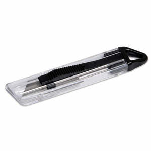Cutter d'emballage professionnel avec lame rétractable automatique, cutter de sécurité avec poignée en plastique pour ouvrir les boîtes - Product Image 1