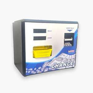 MV-101 BB Cambiador de billetes a monedas/fichas de carga trasera negro para uso en máquinas recreativas - Product Image 6