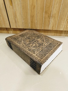 Handmade dập nổi da Tạp Chí cổ điển retro công thức ma thuật cầu nguyện bằng văn bản Wellness <span class=keywords><strong>Bullet</strong></span> món quà cưới - Product Image 4