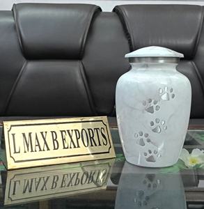 โกศใส่ศพสำหรับสัตว์เลี้ยงทำจากโลหะขี้เถ้าโกศที่ระลึกขายดีสำหรับตกแต่งบ้าน - Product Image 4