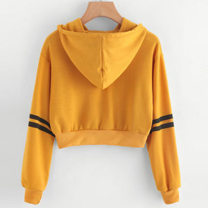 Sudadera con capucha de manga larga ajustada para mujer con logotipo personalizado transpirable 100% algodón polar ropa de talla grande para invierno - Product Image 2