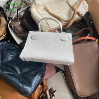 Fournisseur de sacs de luxe d'occasion, sacs de marque pour femmes, sacs en cuir PU d'occasion, sacs Ukay Ukay en balles