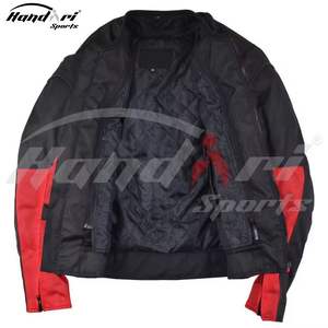 Men Motor Riding Motorbike Cordura Motorcycle Jackets <b>Clothing</b> Men's <b>Waterproof</b> Racing Motor Bike Leather/Cordura Jackets - Product Image 3