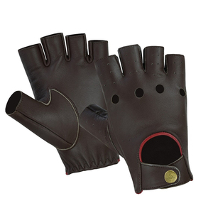 Guantes de Ciclismo de Medio Dedo de Verano, de Cuero, Antideslizantes, Resistentes al Desgaste, Transpirables, para Ciclismo de Carretera, Pesca de Montaña, Fiestas Casuales - Product Image 1