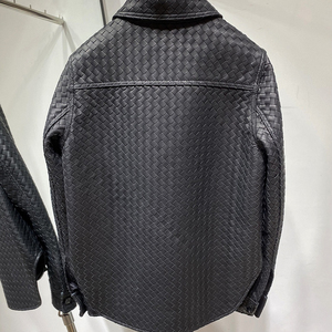 2024 Hot Selling Unique <b>Leather</b> <b>Jackets</b> <b>Jacket</b> <b>Leather</b> Woman Checkerboard <b>Leather</b> <b>Jacket</b> - Product Image 6