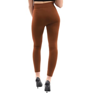 Custom Buttery Soft Seamless Stylish And Comfortable Women's <b>Leggings</b> Perfect For Yoga Running Fitness And Everyday Activewear - Product Image 3