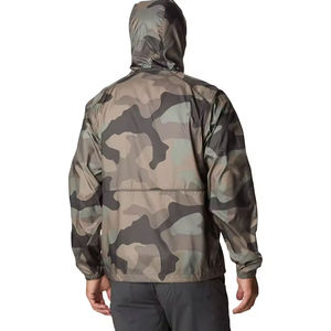 Veste de pluie légère à capuche pour homme, prix de gros personnalisé, coupe-vent imperméable, style urbain, légère et imperméable pour homme - Product Image 3