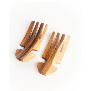 La plus vendue fourchette et cuillère à dîner de mélange de salade en bois durable ustensile de cuisine article de salade à un prix raisonnable - Product Image 2