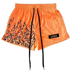 Dernier modèle de short de basket-ball respirant avec logo personnalisé pour hommes, short de sport en maille de fitness à séchage rapide pour hommes, taille USA, vente en gros - Product Image 3