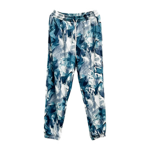 Pantaloni Jogger a Vita Alta con Cinturino Regolabile, Tie-Dye, Traspiranti e Leggeri, Stile Hip Hop, Motivo Formale Intrecciato per Ufficio e Tempo Libero - Product Image 2
