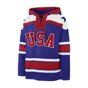 Buy Wholesale Custom Pullover Hockey Hoodies Sublimation printed Polyester Ice Hockey Wear Hoodie - Product Image 1