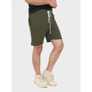 Shorts en tissu éponge décontractés et confortables NORIXMO, style urbain, 100 % coton, respirants, avec cordon de serrage décoratif, tailles XS XXS, entrejambe 5 pouces - Product Image 3