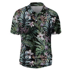 Polos design OEM d'excellente qualité avec design personnalisé Spandex Sublimation quick Dry slim Fit Polo de golf pour hommes grande taille - Product Image 5