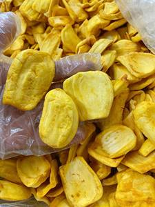 Chips fritas al vacío de jackfruit, chips de jackfruit dulce natural, fruta seca crujiente, bocadillos crujientes de jackfruit, proveedor OEM de Vietnam - Product Image 4