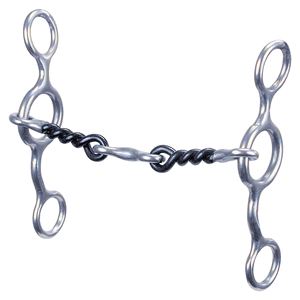 Shemax Broca de Acero Inoxidable de Alta Calidad para Montar a Caballo con Logotipo Personalizado Tipo Occidental - Product Image 5