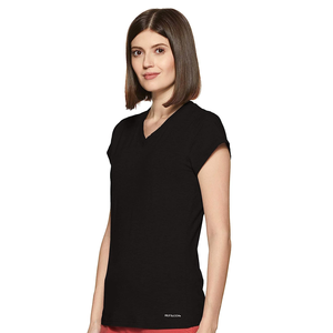 OEM Service Camiseta de talla grande ajustada a la moda para mujer Diseño personalizado Impreso Sólido Cómodo Estilo informal Opciones - Product Image 4