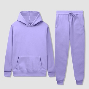 Ensemble survêtement OEM pour hommes avec broderie personnalisée, veste à glissière et pantalon de survêtement à coupe étroite pour sports de gymnastique ou utilisation promotionnelle - Product Image 1