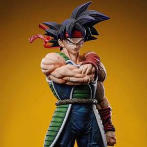 Figurine Bardock en résine de 24 cm, modèle ODM Dragon Ball Z, état neuf, accessoire d'anime pour collectionner, décorer, design de personnage - Product Image 2
