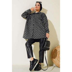 Nouvelle saison vêtements islamiques modestes pour femmes robe Abaya d'hiver caftan tunique Dubaï mode musulmane fabrication turque Options de grande taille - Product Image 3