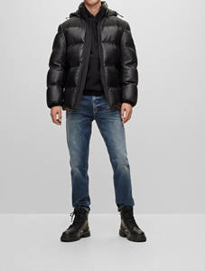 Chaqueta Bomber con Capucha Impermeable y Transpirable, con Cuello Alto, de Gran Tamaño, Hecha a Medida, de Alta Calidad, OEM/ODM - Product Image 3