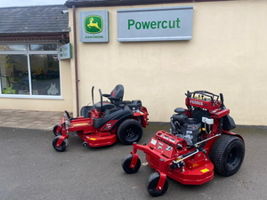 Ferris SRS Z1 Soft Ride <b>Stand</b>-On Mower 48 Inch Commercial Zero Turn Lawn Mower 22HP Kawasaki FX691V Hydro-Gear ZT3400 - Product Image 3