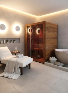 Sauna traditionnel intérieur humide/sec à vapeur suédoise SPA Harvia 6KW 200F - Product Image 3