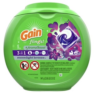 Détergent liquide en vrac de qualité supérieure Gain Flings Odor-Defense + Color Guard Moonlight-Breeze, 42 unités disponibles - Product Image 6