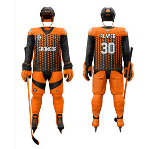 Uniforme de hockey sobre hielo profesional PREMIUM IBERIA, diseño personalizado al por mayor con características cómodas y duraderas, características, logotipos personalizados - Product Image 1