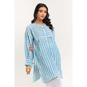 เสื้อเชิ้ตผ้าป๊อปลินเส้นด้ายฝ้ายย้อมสี GLS-24-26 - Product Image 4