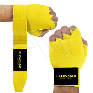 Envolturas de mano de boxeo hechas profesionalmente Envolturas de mano de boxeo de diseño único Envolturas de mano de boxeo de color sólido - Product Image 3
