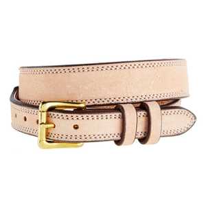 Ceinture robuste en cuir pleine fleur Cowboy Rough Out Ceintures de luxe en peau de vache de qualité supérieure prêtes à expédier Unisexe prêtes à expédier - Product Image 5
