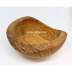 Bol en bois d'acacia fait à la main, écologique, jetable, taille et couleur personnalisables, origine Inde, pour la cuisine et la restauration, prix bas - Product Image 1