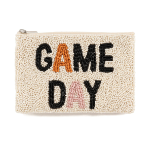 Pochette de pièces de broderie perlée colorée pour une utilisation à la mode Porte-monnaie de broderie perlée de taille personnalisée avec doublure par glowin fashion - Product Image 5