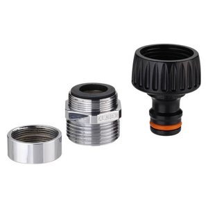 GARDENLIFE 8597 <b>Quick</b> Coupling Irrigation Tap <b>Connector</b> (3/4") for Garden Water Systems Claber Product - Product Image 1