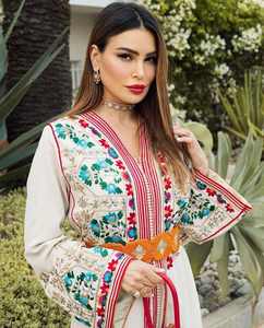 Kaftan marocain très élégant, robe décontractée faite à la main pour adultes, pour les fêtes, les mariages, le Ramadan et l'Aïd, nouvelle arrivée 2025 - Product Image 4