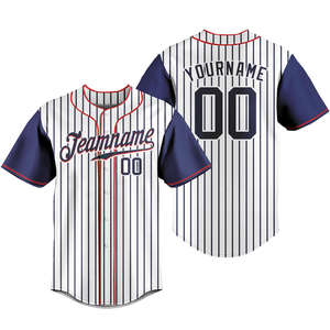 Camiseta de Béisbol Unisex de Primera Calidad, Transpirable, 100% Poliéster, Impresión por Sublimación, Cuello en V, Logotipo Personalizado, Nombre del Equipo, Deportes al Aire Libre - Product Image 5