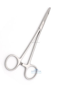 Olsen Hegar Porte-aiguille manuel 15cm avec pinces à ciseaux Instruments chirurgicaux en acier inoxydable Composants en bois et en plastique - Product Image 3