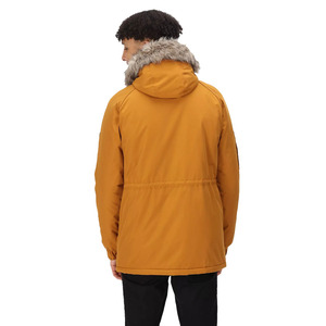 Dernière arrivée d'hiver pour hommes Couleur orange rouille Parka Vestes pour hommes personnalisées Vestes à bas prix Vestes de gros - Product Image 3