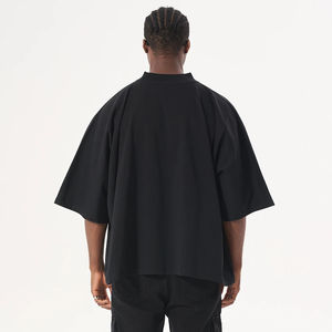 T-shirt Homme Oversize 100% Coton de Haute Qualité, Délavé à l'Acide, Léger, Respirant, Infroissable, Style Streetwear, Vierge - Product Image 2