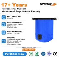 Sac étanche personnalisé en PVC de 2L, 3L, 10L, 20L, 30L, sac à dos de randonnée, sac de kayak, sac de plage, accessoires de sport, équipement de rangement