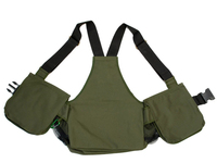 Qualité fauconnerie gilet Pet formation manipulation coton toile upland chasse gilet chien formateur porter léger factice gilet pour gestionnaire