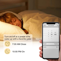 Interruptor de Luz Táctil Inteligente WiFi/Zigbee UEMON para Automatización del Hogar, 8 Canales, Plástico, para Garaje y Hotel