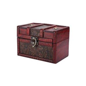 กล่องเสริม Pafu รอมฎอนของตกแต่งบ้านของขวัญอิสลามสำหรับตกแต่งอีดเซ็น Eid กล่องไม้กล่องของขวัญ - Product Image 1