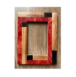Solid Living Room and Office Wall <b>Frame</b> Epoxy Resin <b>Picture</b> Photo <b>Frame</b> Top Quality Customized Size <b>Black</b> White Resin Photo - Product Image 4