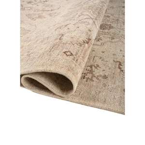 Tapis en laine noué à la main Jaipur Rugs AE, motif médaillon rectangulaire beige-brun, idéal pour adolescents, pour la maison et les couloirs - EA-3009 - Product Image 2