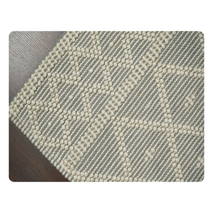 Moderno Boho tejido a mano algodón lana acento alfombra felpa pelo altura lana alfombra para sala de estar fabricante al por mayor hogar - Product Image 1